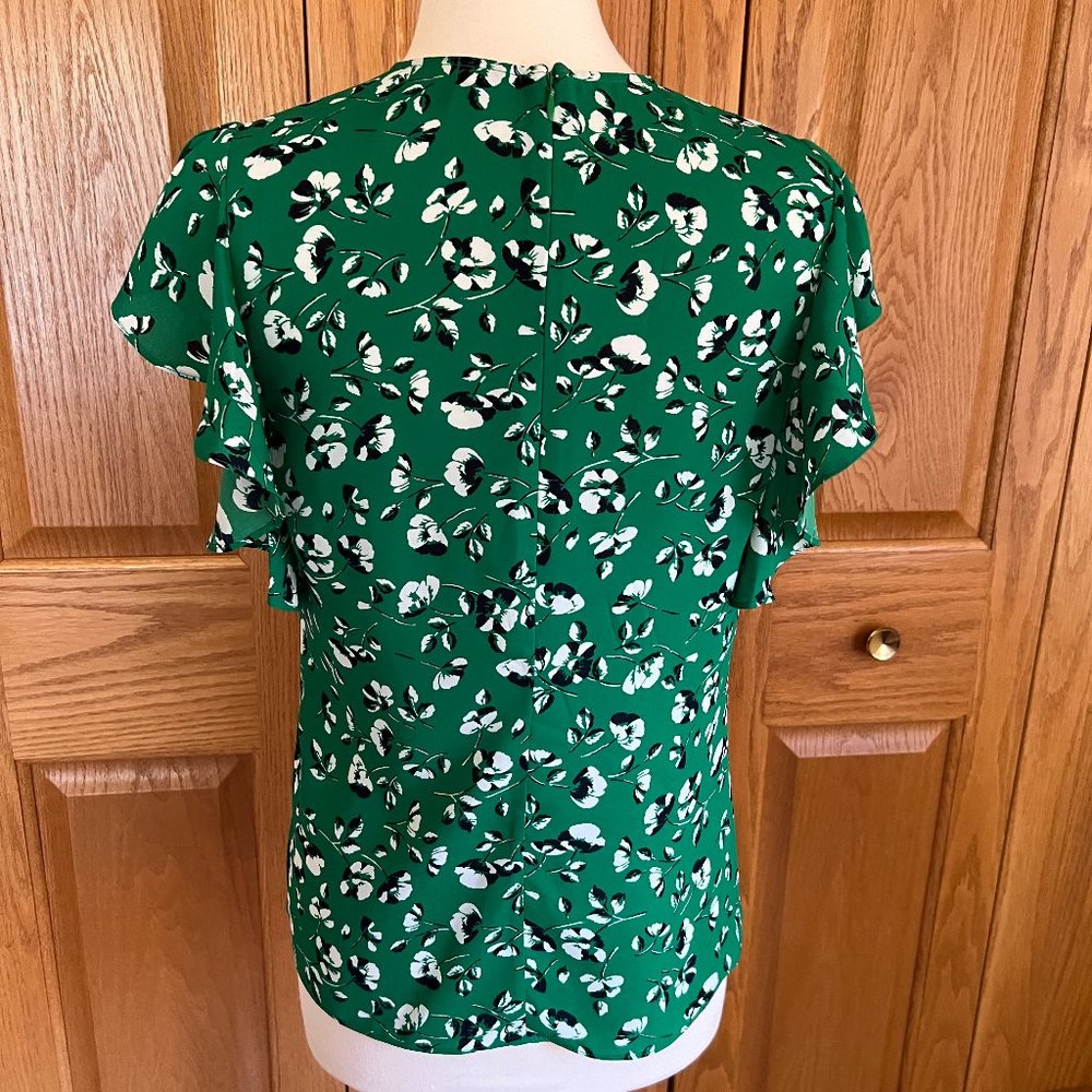 LAUREN RALPH LAUREN - Flutter Cap Sleeve Top - In Perfect Shape - Picture 4 of 11